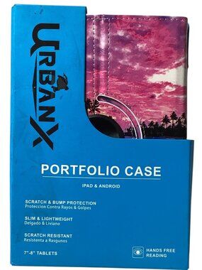 UrbanX: Portfolio Case 7" to 8" tablets, including iPad & Android